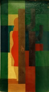 Woman in the Forest by Heinrich Hoerle